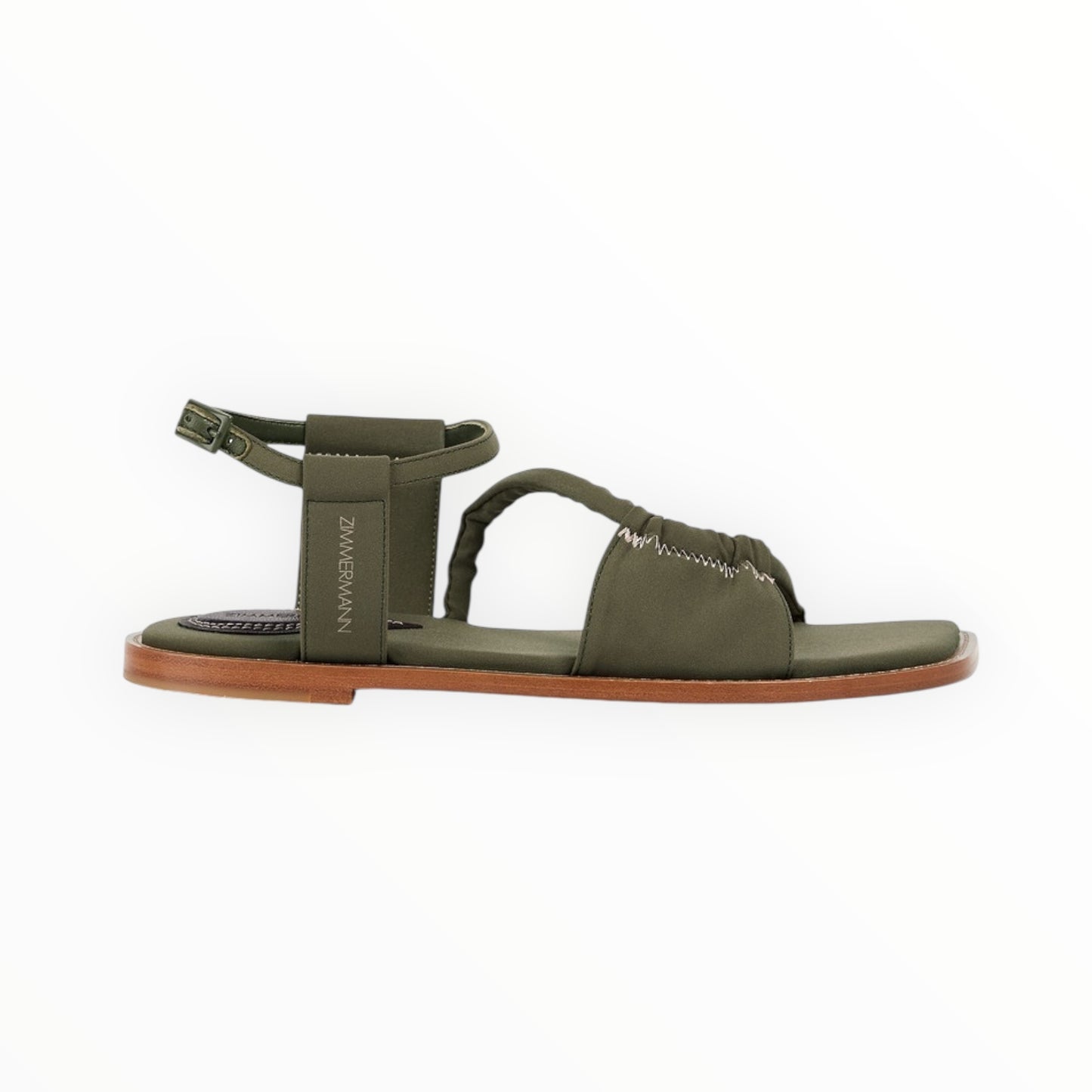 Zimmermann Scuba Sandals - Khaki - Size 41