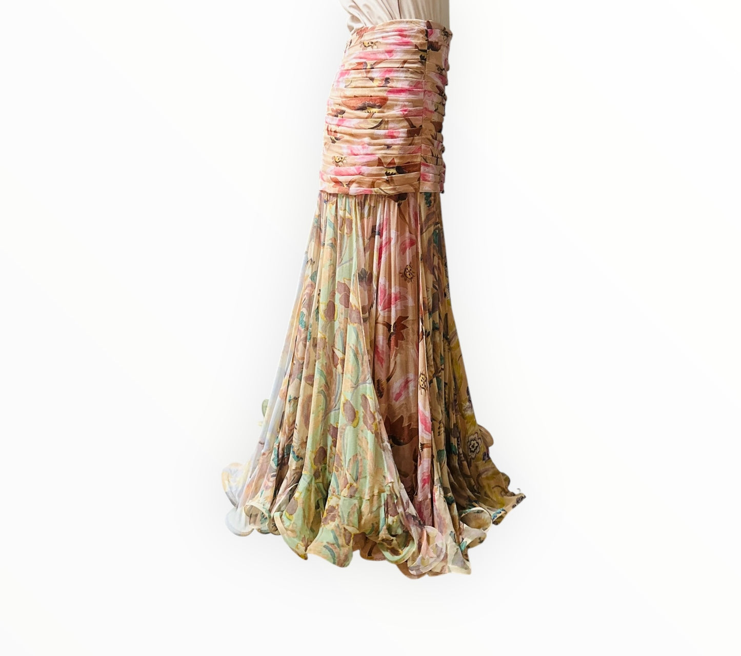 Zimmermann Eden Flounce Skirt - Multi - Size 3