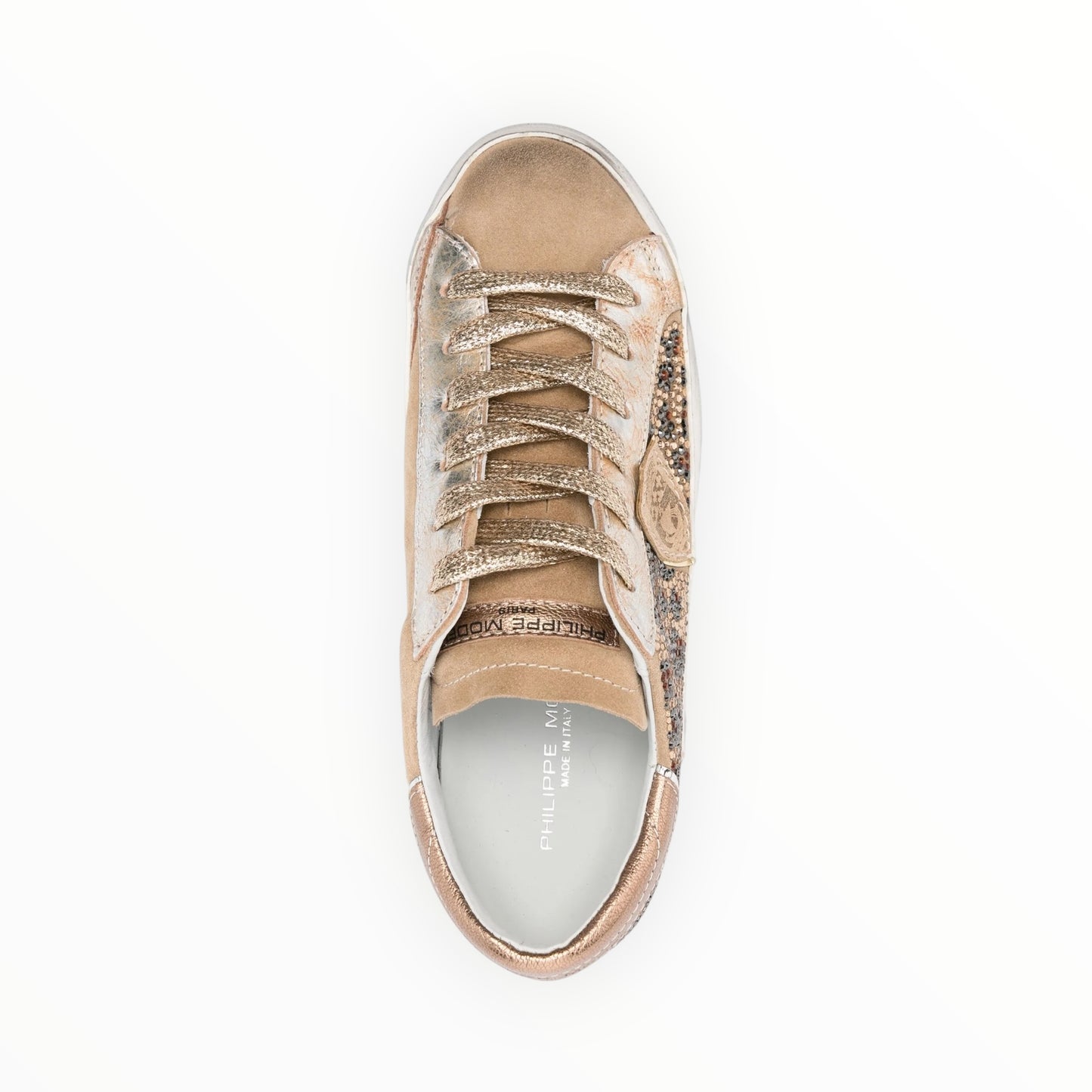 Philippe Model Paris Prxs Tennis Sneakers - Tan - Size 38
