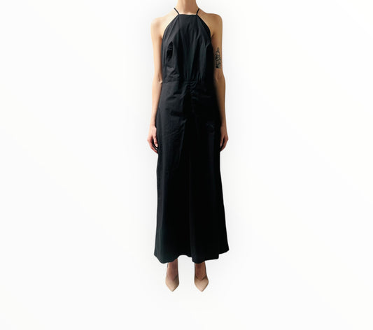 Scanlan Theodore Halter Style Jumpsuit - Black - Size 12