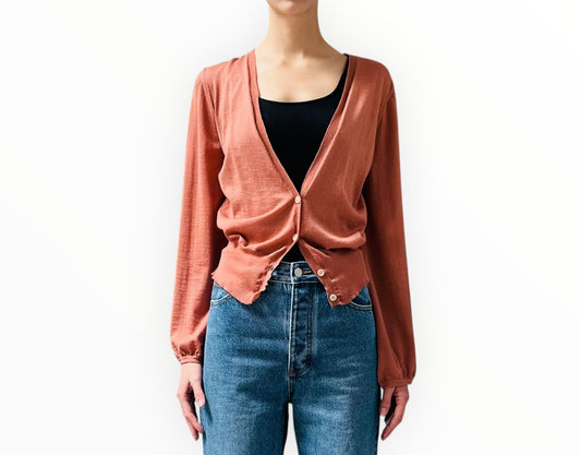 Marni Cropped Cardigan - Blush - Size 44