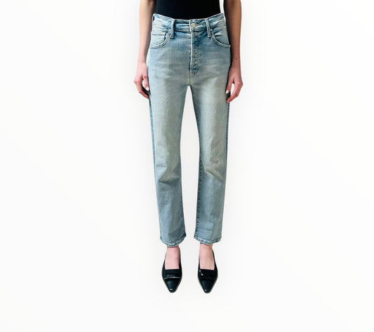 Mother High Waisted Hiker Jeans - Light Blue - Size 26