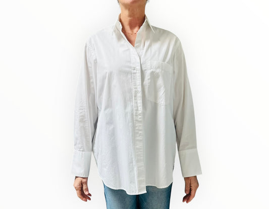 Jac + Jack Classic Shirt - White - Size M